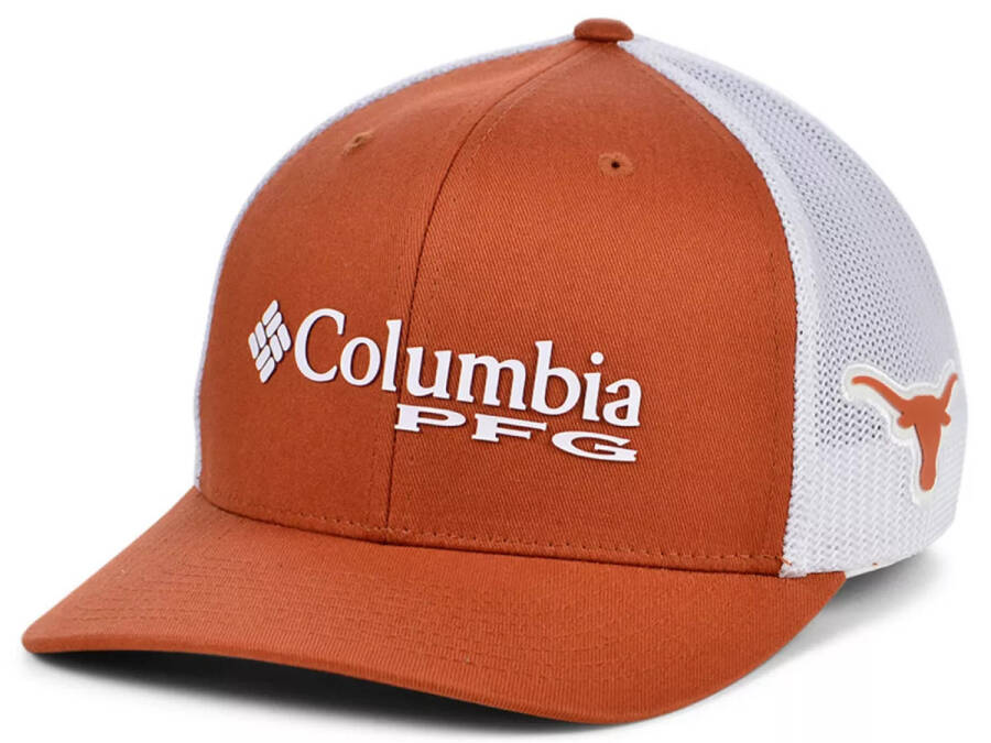 Texas Longhorns PFG Trucker Cap DarkOrange - 1