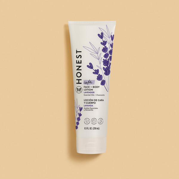 The Honest Company, Baby Face + Body Lotion, Calm Lavender, 8.5 fl. oz. - 1