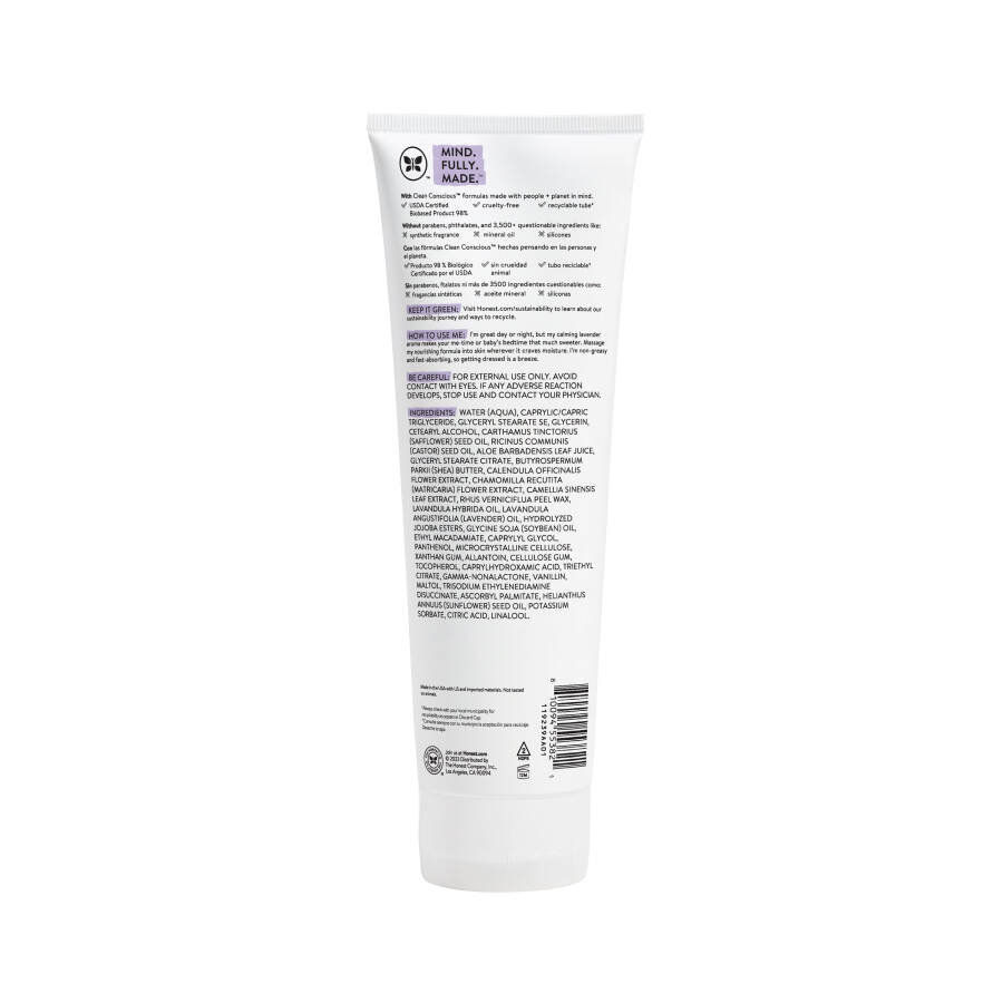 The Honest Company, Baby Face + Body Lotion, Calm Lavender, 8.5 fl. oz. - 3