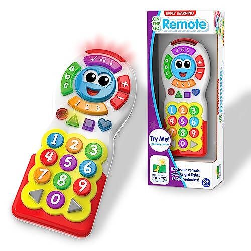 The Learning Journey Early Learning - On The Go Remote - Baby Remote Control Toy - Toddler Toys & Gifts for Boys & Girls Ages 3 Months and Up - Award Winning Toys - 1