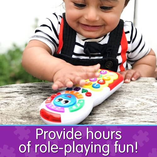 The Learning Journey Early Learning - On The Go Remote - Baby Remote Control Toy - Toddler Toys & Gifts for Boys & Girls Ages 3 Months and Up - Award Winning Toys - 4