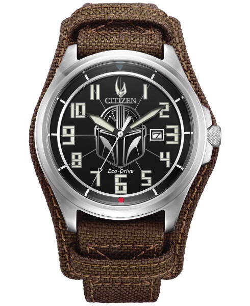 The Mandalorian Kahverengi Deri Kayışlı Saat 44mm Kahverengi - 1