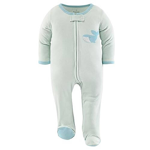 The Peanutshell Footed Pajamas Sleepers for Baby Boys or Girls, Sleep and Play Footies, Unisex 3 Pack - 36