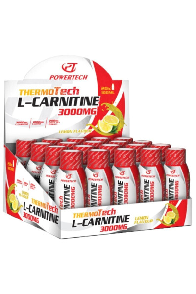 Thermotech L-carnitine 3000 Mg 20x100 Ml Lemon Flavored L-carnitine - 1