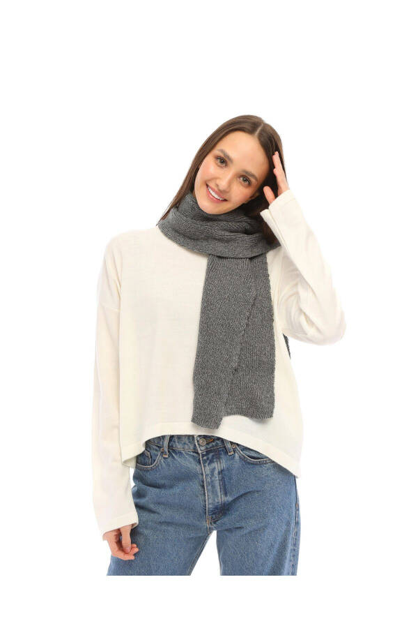 Thessaloniki Knit Soft Long Women's Scarf - 5