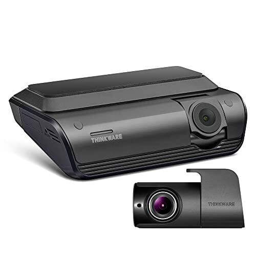 THINKWARE Q1000 QHD Dash cam Front and Rear, Built-in Wi-Fi GPS, STARVIS Night Vision, 24H Parking Mode, Sensor, G-Sensor, HDR, 156° Wide Angle, Free 32GB Card - 1