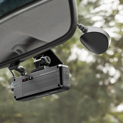 THINKWARE Q200 2 Kanal Dash Cam 2K Ön 1080P Arka Araç Gösterge Paneli Kamerası, WiFi, WDR, Hız Kırmızı Işık Uyarıları, ADAS, 256GB Maksimum, Park Gözetimi, Gece Görüşü (32GB MicroSD, 12V Çakmak, Sabit Bağlantı Kablosu, GPS) - 6