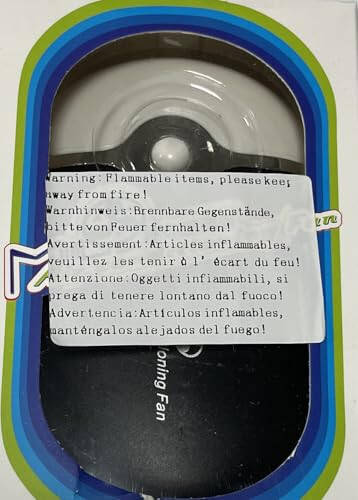 ThreeH Ko'chma Mini Shaxsiy Fan Qo'l bilan ishlatiladigan USB Qayta Zaryadlanadigan Pichoqsiz Havo Sovutgich Jim Elektrik Quvvatlanadigan Ichki Li-ion Batareya Quvvatlanadigan Stol Sovitgich Fan H-F015Qora - 6