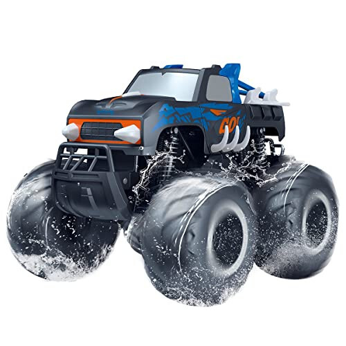 Threeking 1:16 Pick-up Toys RC Car Truck Toys Remote Control Cars Body Waterproofing Suitable for All Terrain 4WD Off-Road Car Gifts Presents for Boys/Girls Ages 6+ - 1