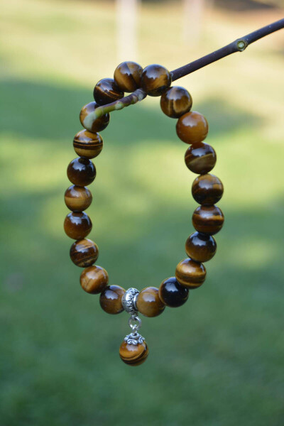 Tiger's Eye Natural Stone Women's Bracelet - 2