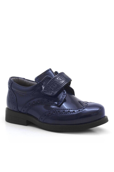 Titan Patent Leather Velcro Classic Baby Boy Shoes - 10