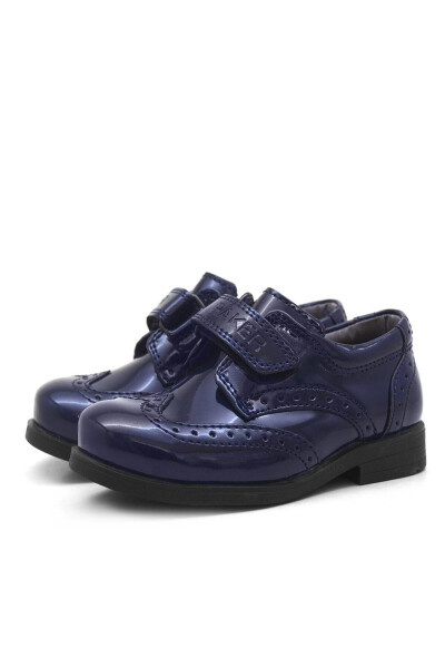 Titan Patent Leather Velcro Classic Baby Boy Shoes - 12