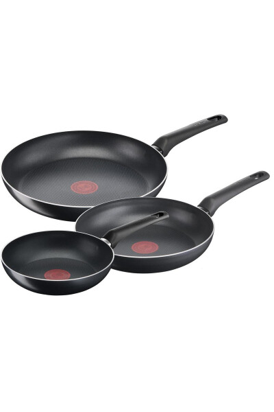 Titanium 1x Simplecook Diffusion Base 3-Piece Pan Set - 20/24/28 Cm - 1