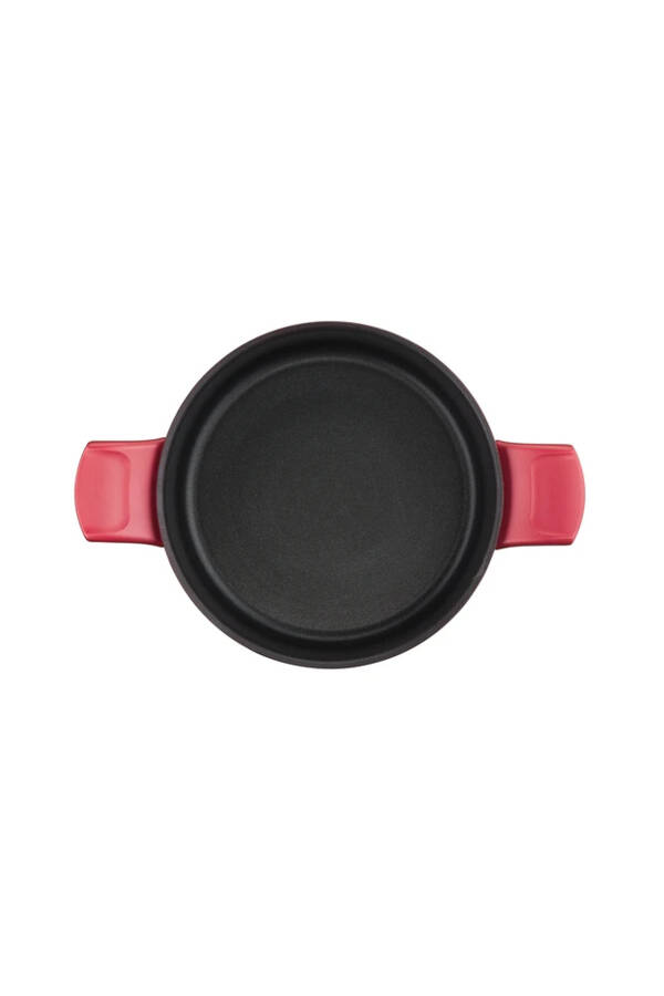 Titanium Character 20 cm. Non-Stick Deep Pot with Thermo-Spot Technology Black - 4