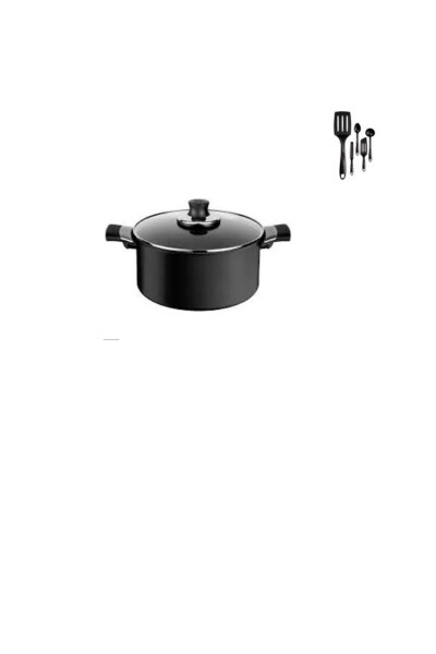 Titanium Excellence Induction Base 24 CM STOCK POT + 5L SPATULA - 2