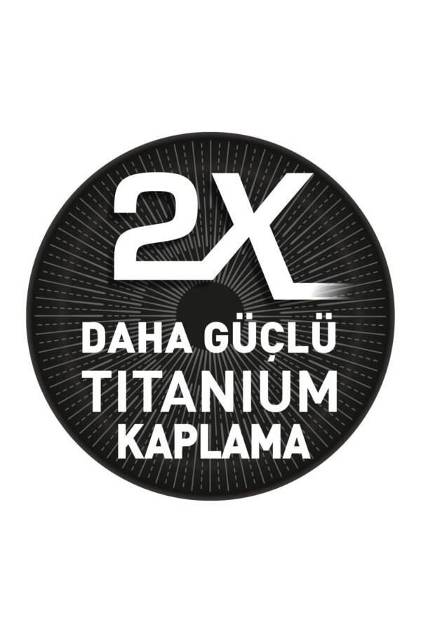 Titanyum 2x Xl Difüzyon Tabanlı Kısa Tencere - 26 Cm - 3