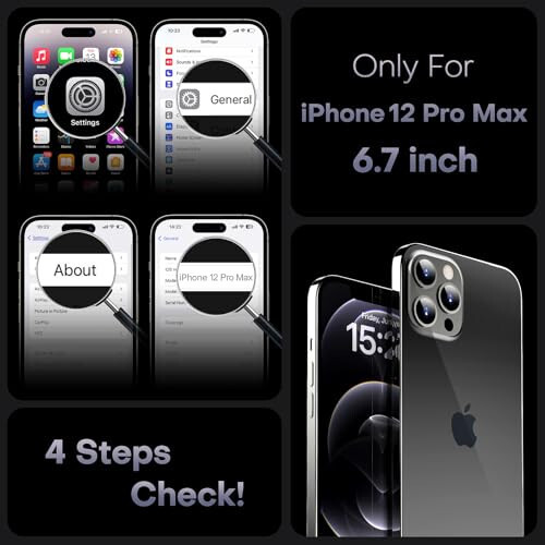 TOCOL 3 in 1 Magnetic iPhone 12 Pro Max Case - 2