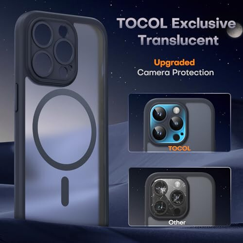 TOCOL 3 in 1 Magnetic iPhone 12 Pro Max Case - 5