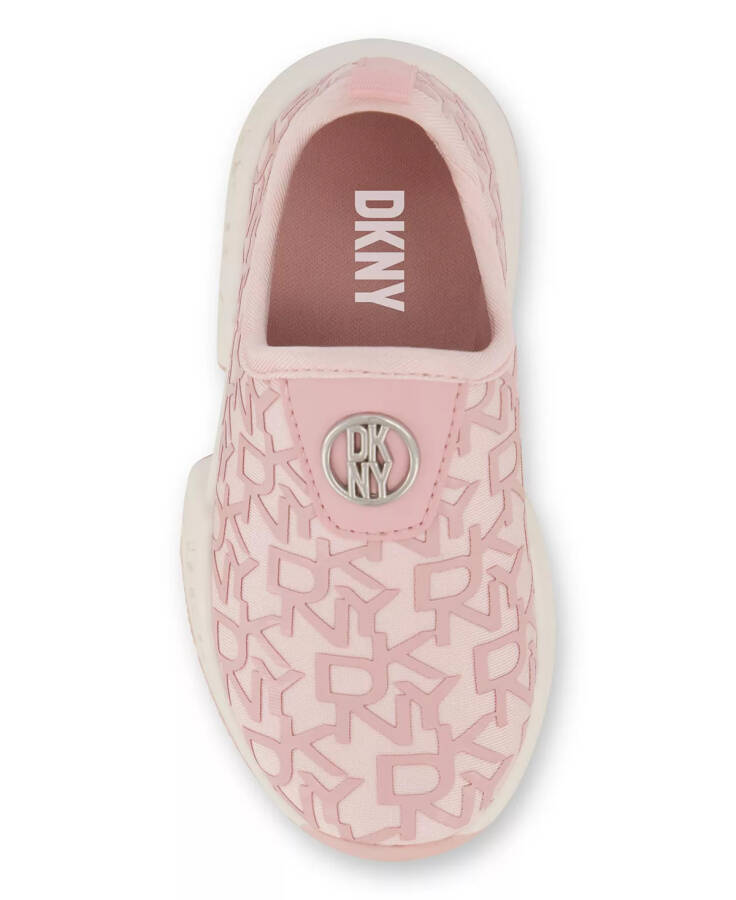 Toddler Girls All Over Logo Slip On Sneakers Blush - 6