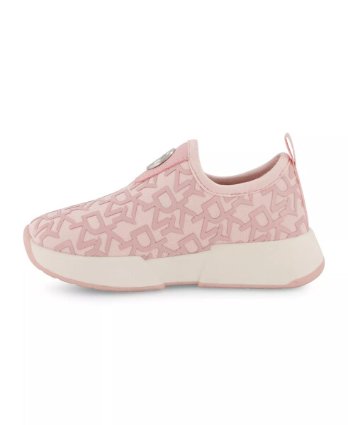 Toddler Girls All Over Logo Slip On Sneakers Blush - 7