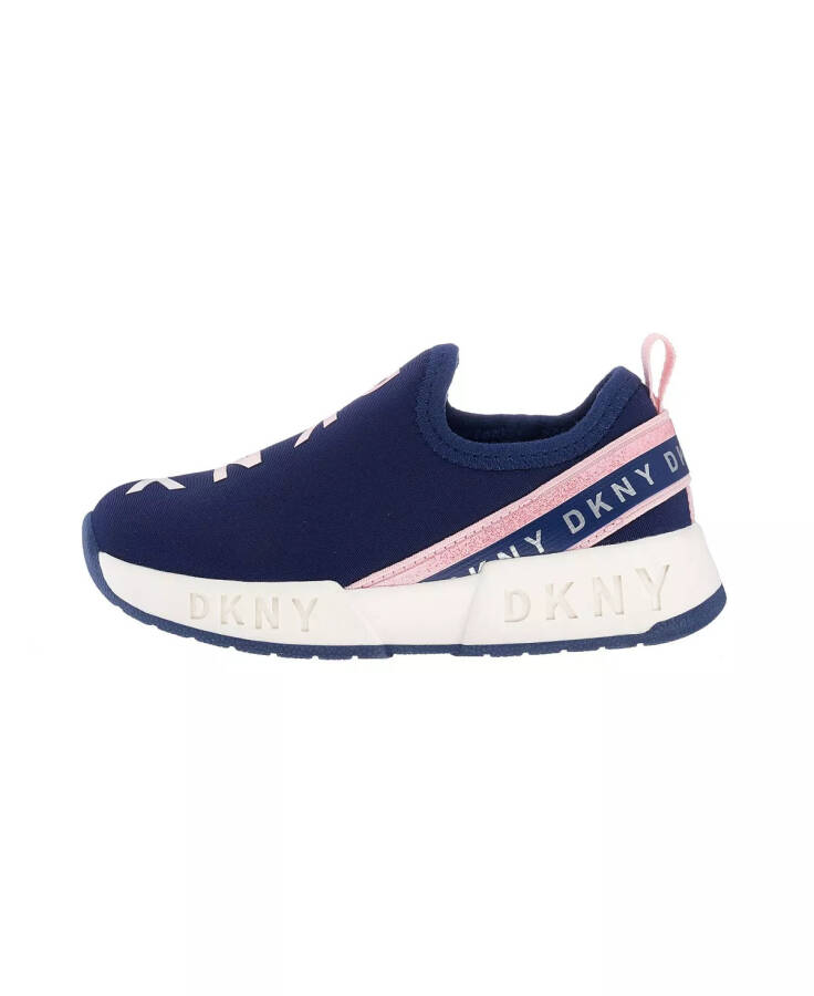 Toddler Girls Maddie Slip-On Sneakers Navy - 5