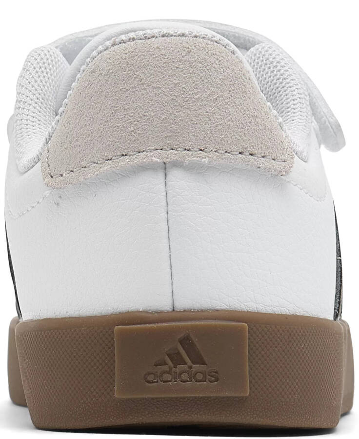 Toddler Kids VL Court 3.0 Fastening Strap Casual Sneakers from Finish Line in White, Black - 4