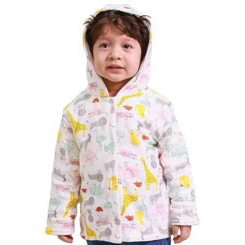 Toddler Winter Coat, Baby Girl Autumn Jacket, Baby Boy Hoodies Outerwear, Comfortable Soft Winter Autumn Kids Warm Clothes - 1