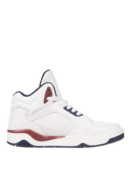 Tommy Hilfiger Белые мужские кожаные кроссовки TJM BASKET MID TOP - 2