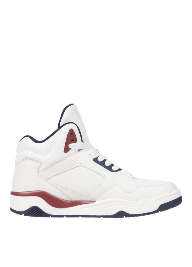 Tommy Hilfiger Белые мужские кожаные кроссовки TJM BASKET MID TOP - 8