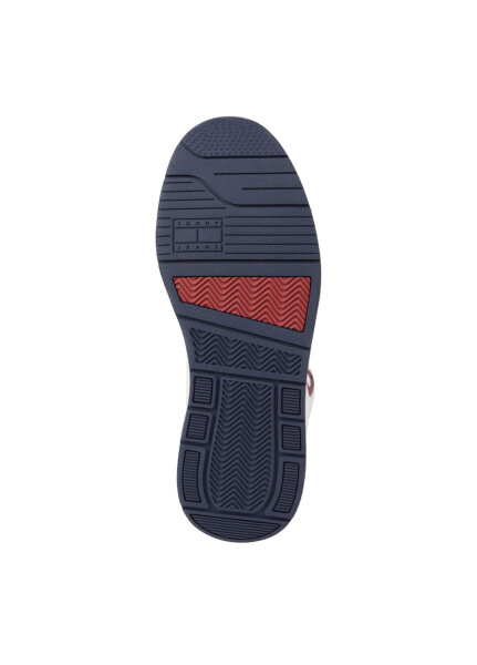 Tommy Hilfiger Белые мужские кожаные кроссовки TJM BASKET MID TOP - 11