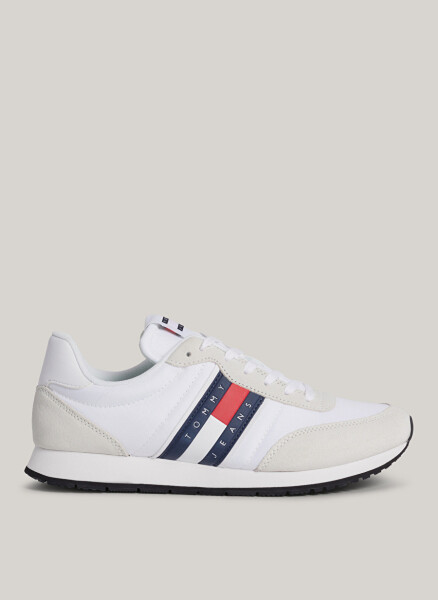 Tommy Hilfiger Белые мужские кроссовки TJM RUNNER CASUAL ESS - 1