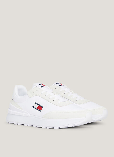 Tommy Hilfiger Белые мужские кроссовки TJM TECHNICAL RUNNER - 1