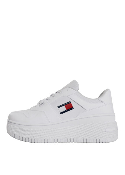 Tommy Hilfiger Белые женские кожаные кроссовки EN0EN02506YBS - 6