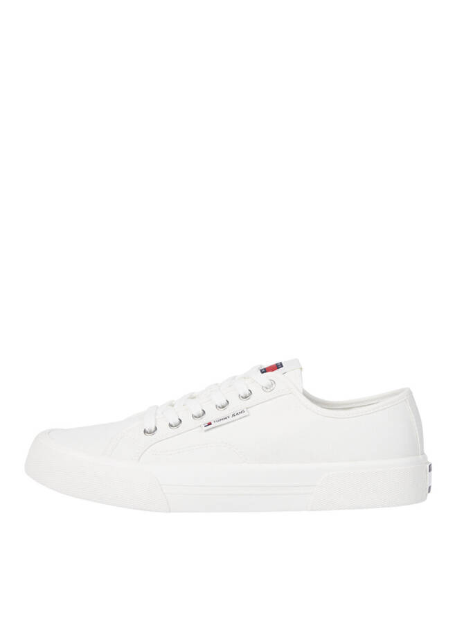 Tommy Hilfiger Beyaz Erkek Sneaker TJM LACE UP CANVAS COLOR - 1