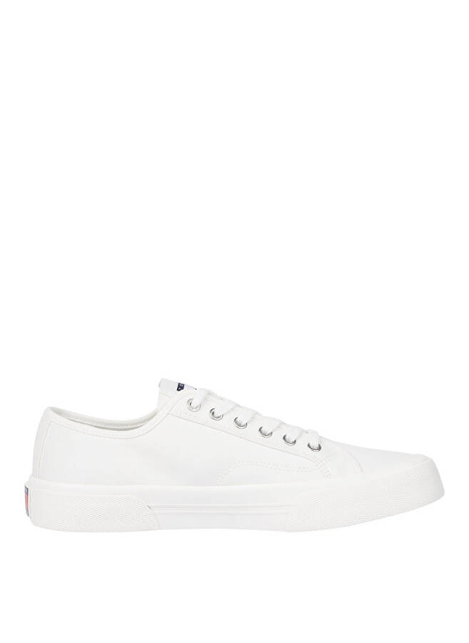 Tommy Hilfiger Beyaz Erkek Sneaker TJM LACE UP CANVAS COLOR - 2