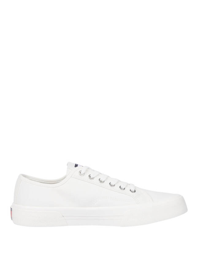 Tommy Hilfiger Beyaz Erkek Sneaker TJM LACE UP CANVAS COLOR - 7