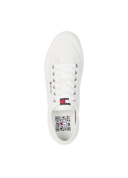 Tommy Hilfiger Beyaz Erkek Sneaker TJM LACE UP CANVAS COLOR - 8