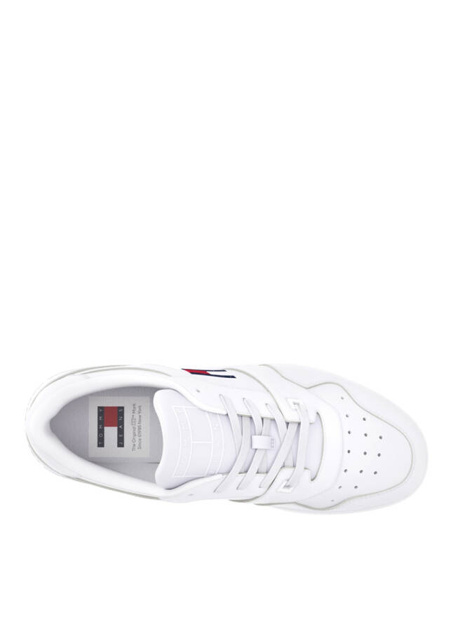 Tommy Hilfiger Beyaz Erkek Sneaker TJM RETRO BASKET ESS - 8