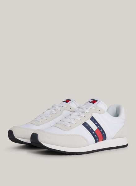 Tommy Hilfiger Beyaz Erkek Sneaker TJM RUNNER CASUAL ESS - 9