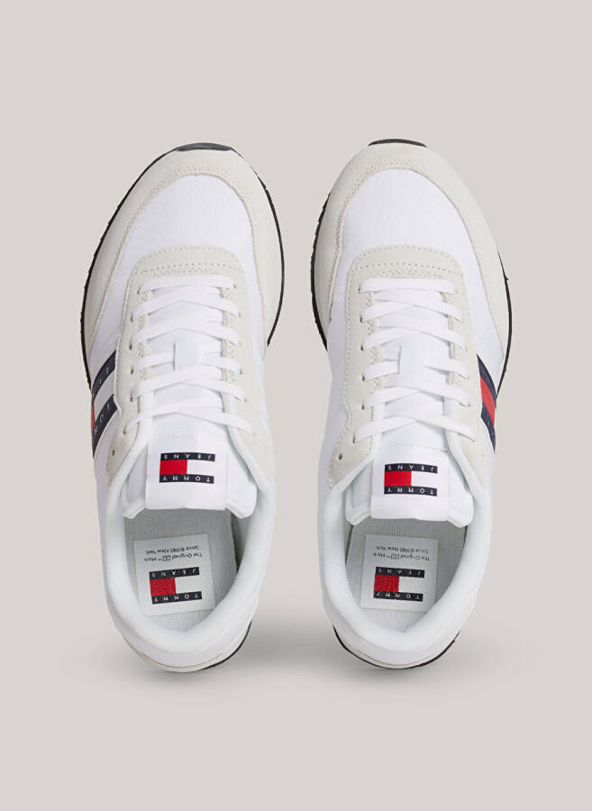 Tommy Hilfiger Beyaz Erkek Sneaker TJM RUNNER CASUAL ESS - 10