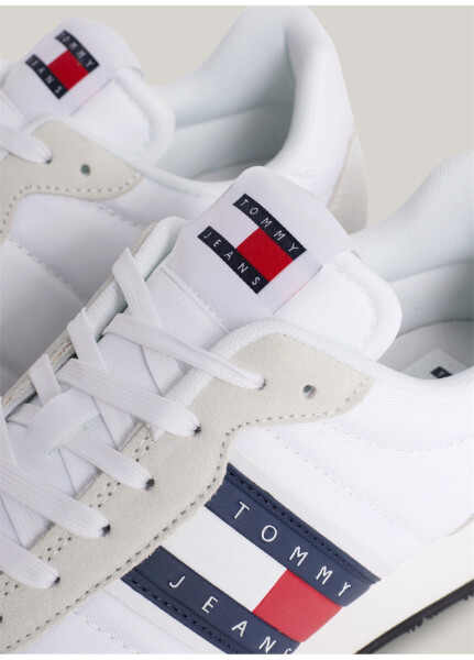 Tommy Hilfiger Beyaz Erkek Sneaker TJM RUNNER CASUAL ESS - 19