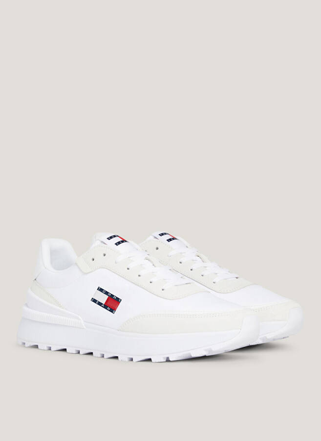 Tommy Hilfiger Beyaz Erkek Sneaker TJM TECHNICAL RUNNER - 8