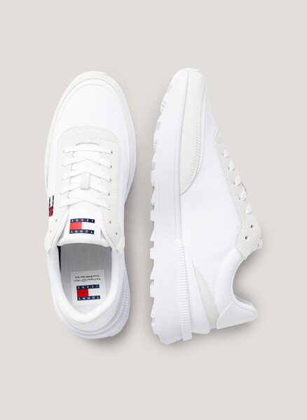 Tommy Hilfiger Beyaz Erkek Sneaker TJM TECHNICAL RUNNER - 10