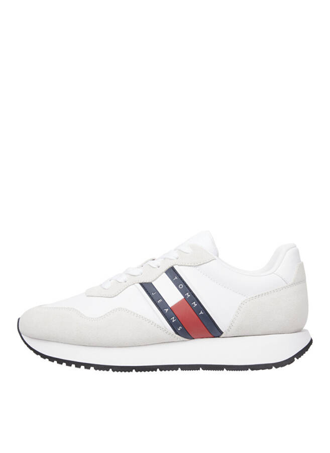 Tommy Hilfiger Beyaz Erkek Süet Sneaker TJM MODERN RUNNER - 1