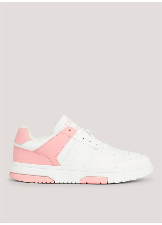 Tommy Hilfiger Beyaz - Pembe Kadın Deri Sneaker EN0EN02475TIC - 8