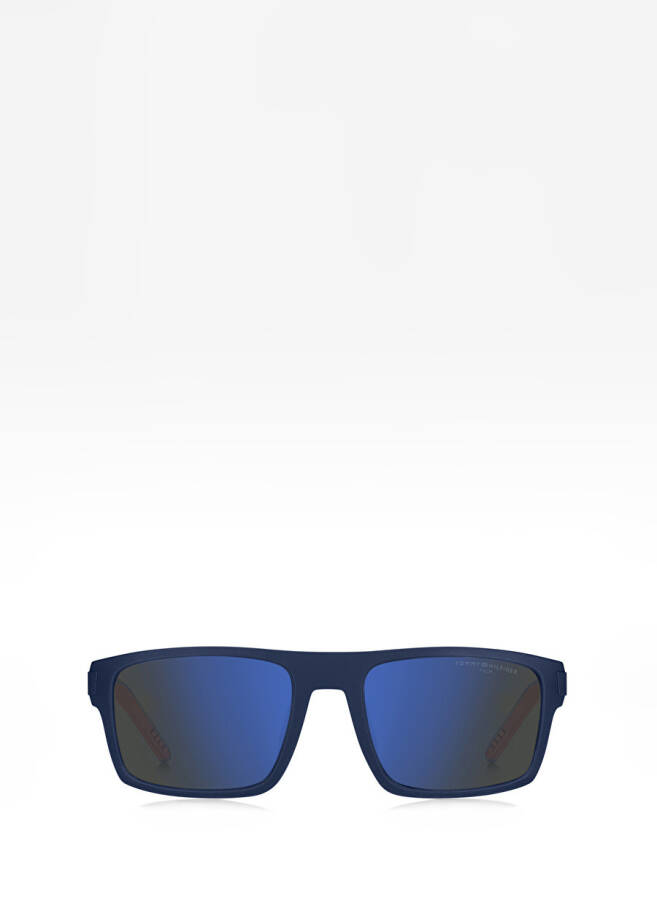 Tommy Hilfiger Blue - Blue Men's Sunglasses 205813FLL55ZS - 3