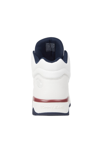 Tommy Hilfiger Oq Erkaklar Teri Krossovkasi TJM BASKET MID TOP - 10