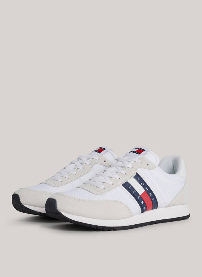 Tommy Hilfiger White Men's Sneaker TJM RUNNER CASUAL ESS - 9