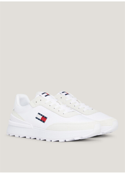 Tommy Hilfiger White Men's Sneaker TJM TECHNICAL RUNNER - 8