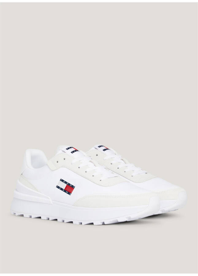 Tommy Hilfiger White Men's Sneaker TJM TECHNICAL RUNNER - 8